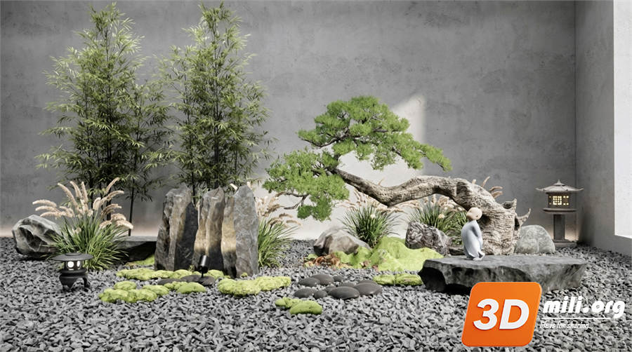 Rockery Skp Files